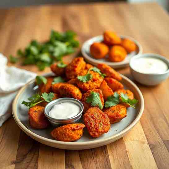 Easy & Delicious Snacks - Crispy Red-Chili Potato Bites Recipe